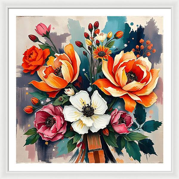 Botanical Harmony - Framed Print