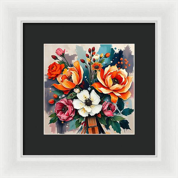 Botanical Harmony - Framed Print