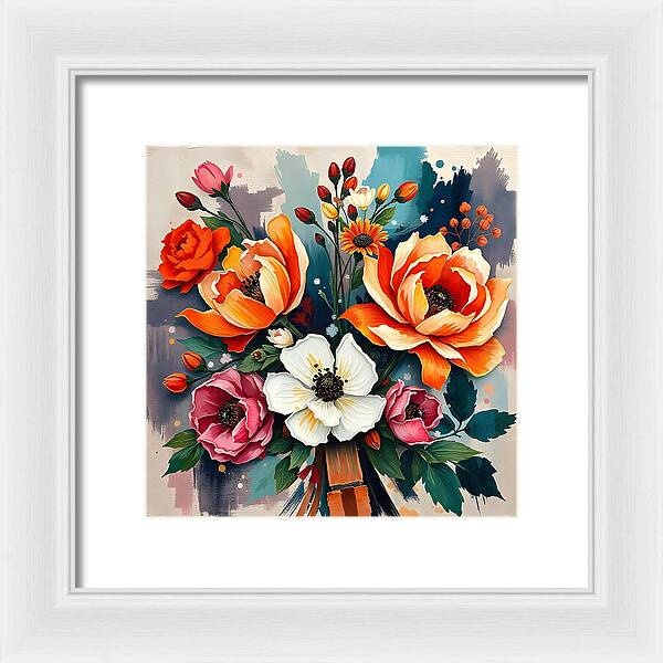 Botanical Harmony - Framed Print