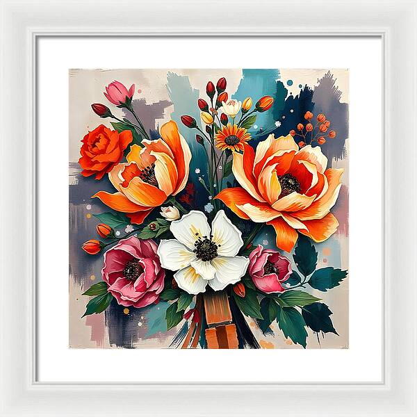 Botanical Harmony - Framed Print