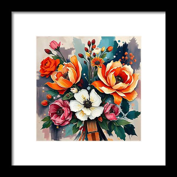 Botanical Harmony - Framed Print