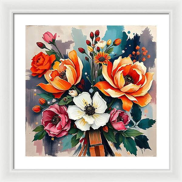 Botanical Harmony - Framed Print