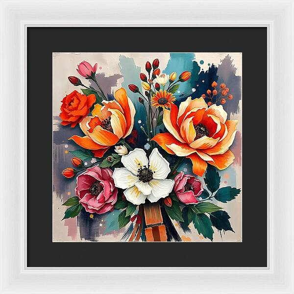 Botanical Harmony - Framed Print