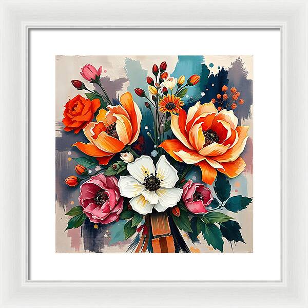 Botanical Harmony - Framed Print