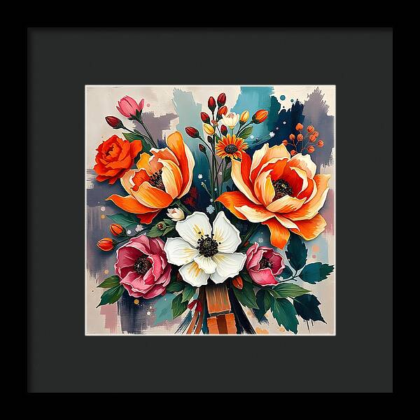 Botanical Harmony - Framed Print