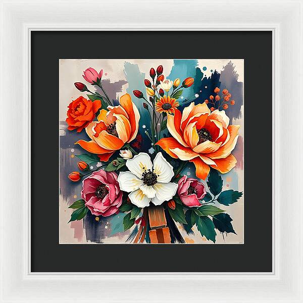 Botanical Harmony - Framed Print