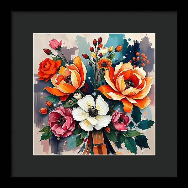 Botanical Harmony - Framed Print