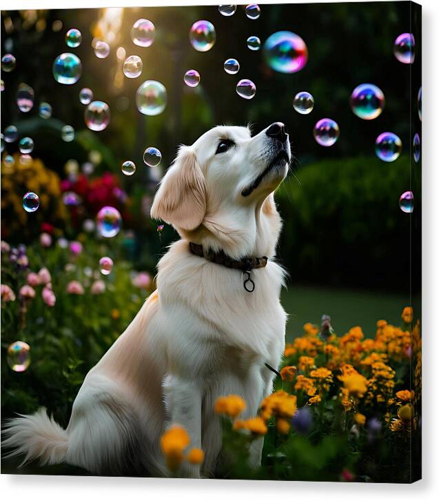 Bubbly Sunshine - Canvas Print