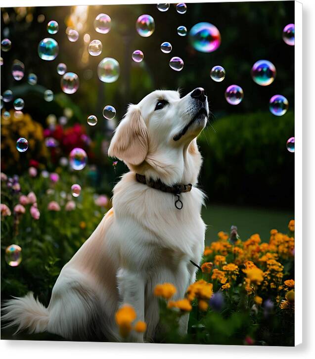 Bubbly Sunshine - Canvas Print