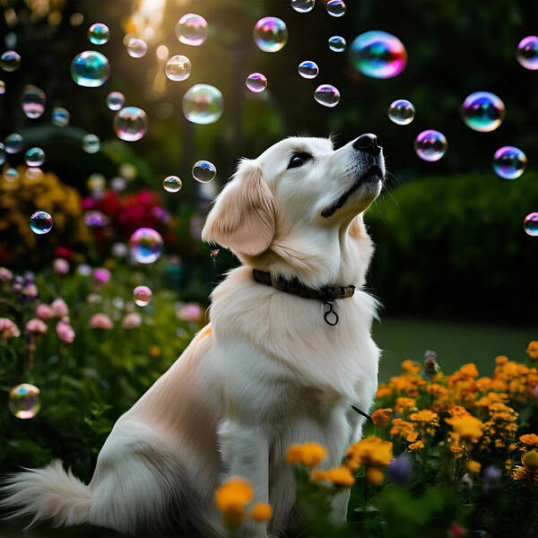 Bubbly Sunshine - Art Print