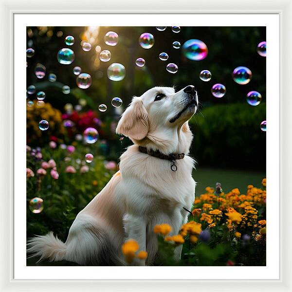 Bubbly Sunshine - Framed Print