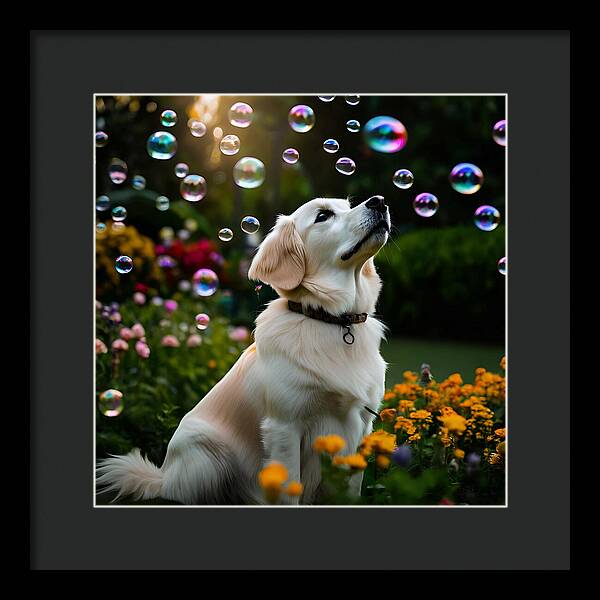 Bubbly Sunshine - Framed Print