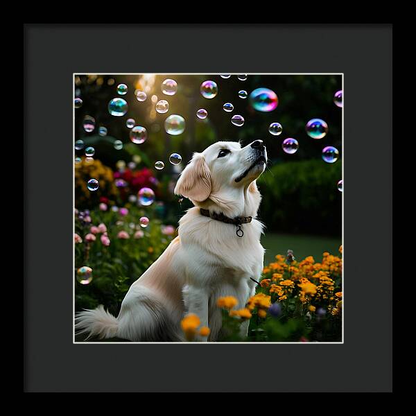 Bubbly Sunshine - Framed Print