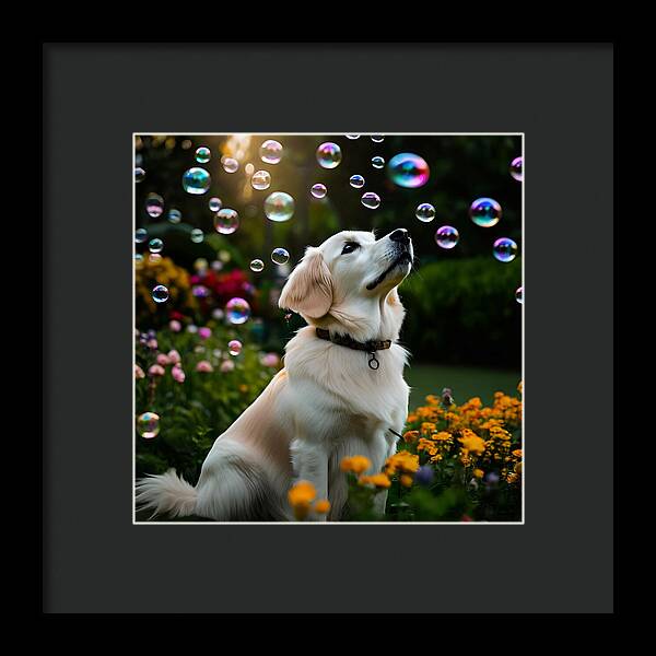 Bubbly Sunshine - Framed Print