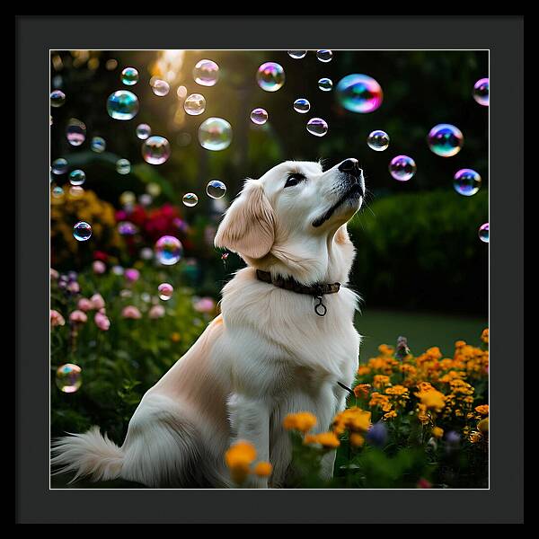 Bubbly Sunshine - Framed Print