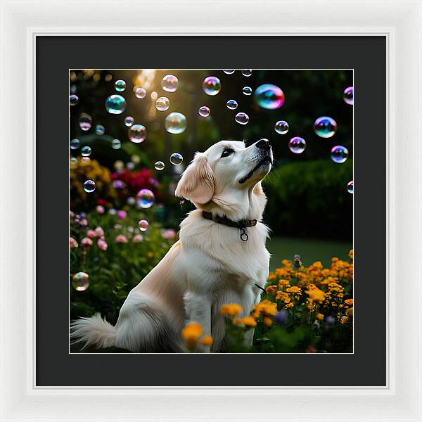 Bubbly Sunshine - Framed Print