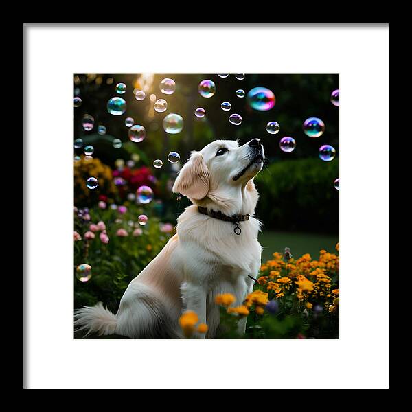 Bubbly Sunshine - Framed Print