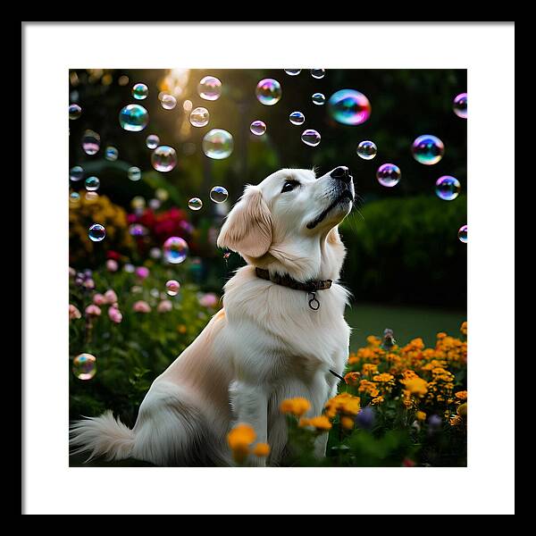 Bubbly Sunshine - Framed Print
