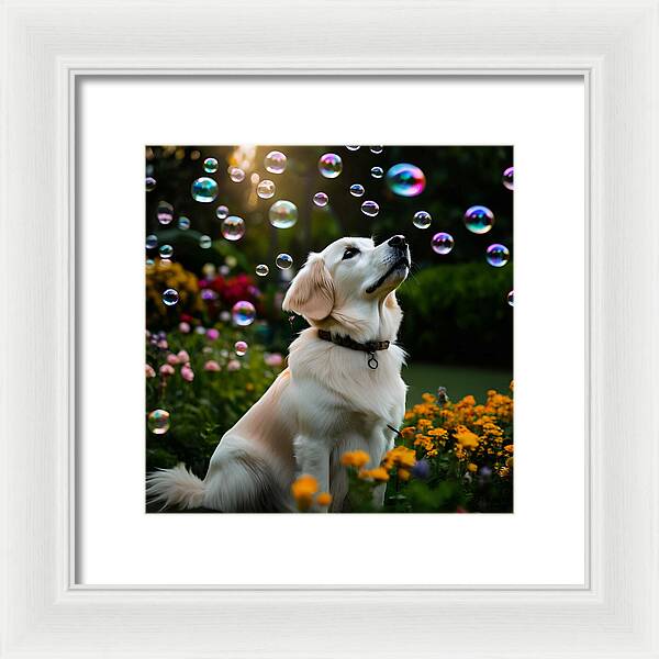 Bubbly Sunshine - Framed Print
