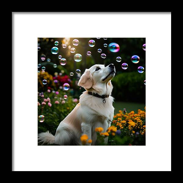 Bubbly Sunshine - Framed Print