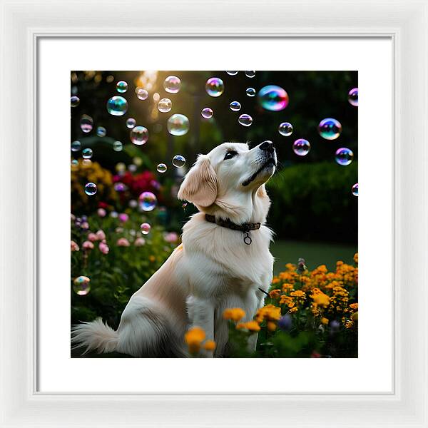 Bubbly Sunshine - Framed Print