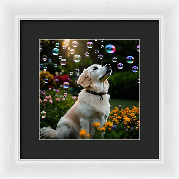 Bubbly Sunshine - Framed Print