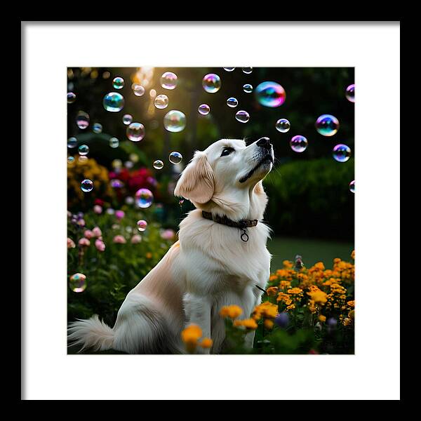 Bubbly Sunshine - Framed Print