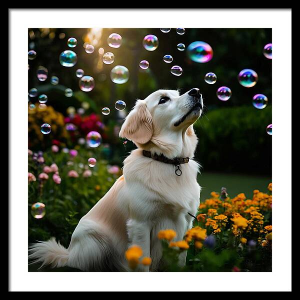 Bubbly Sunshine - Framed Print