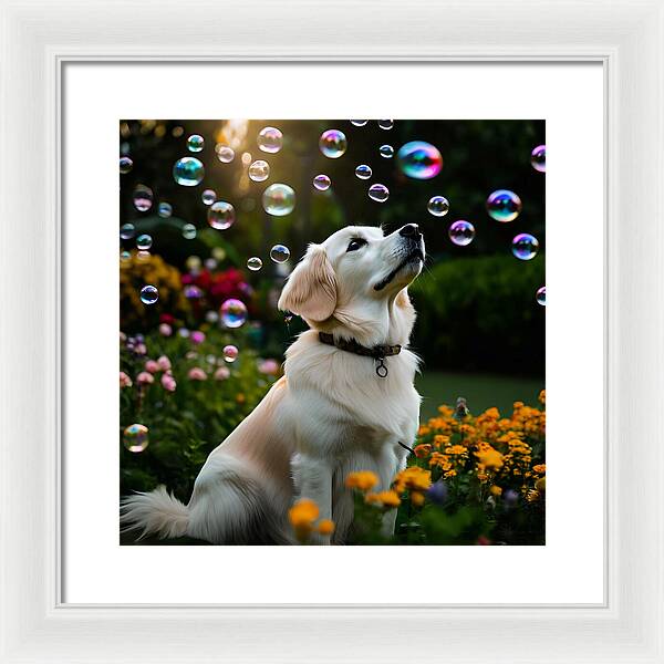 Bubbly Sunshine - Framed Print