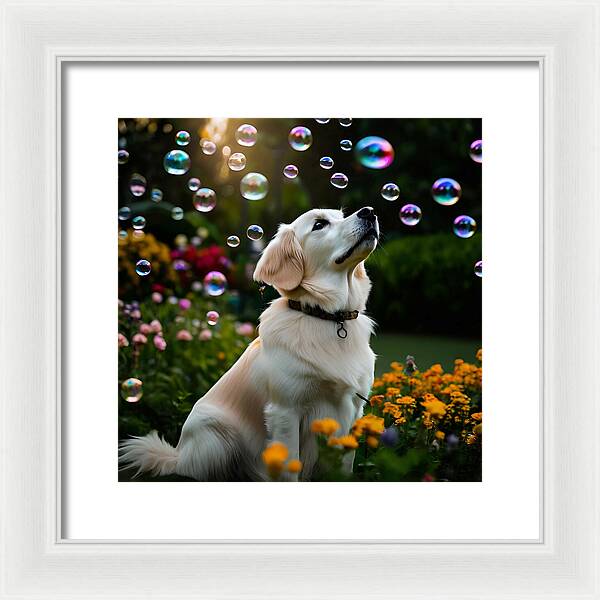 Bubbly Sunshine - Framed Print