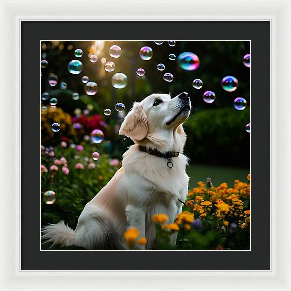 Bubbly Sunshine - Framed Print
