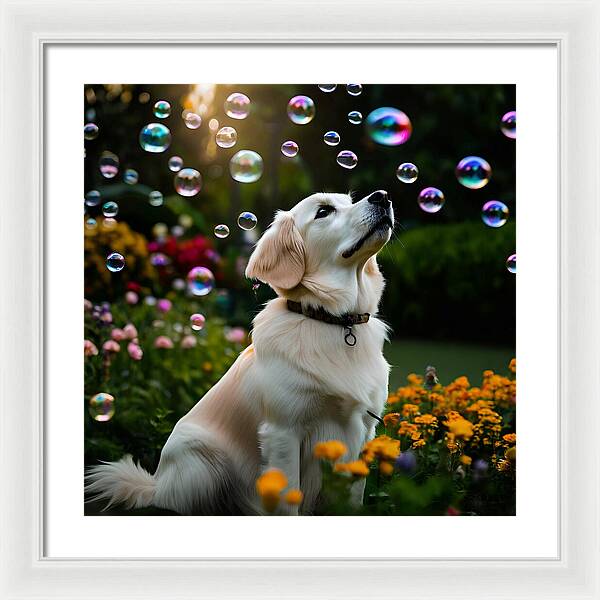 Bubbly Sunshine - Framed Print