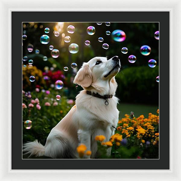 Bubbly Sunshine - Framed Print