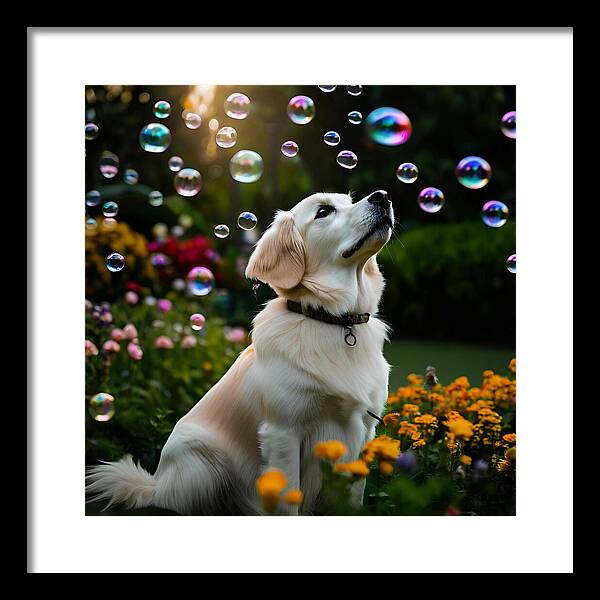 Bubbly Sunshine - Framed Print