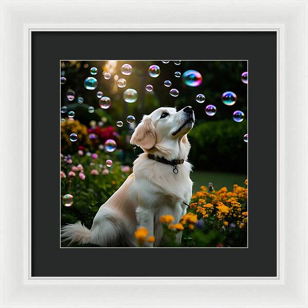 Bubbly Sunshine - Framed Print