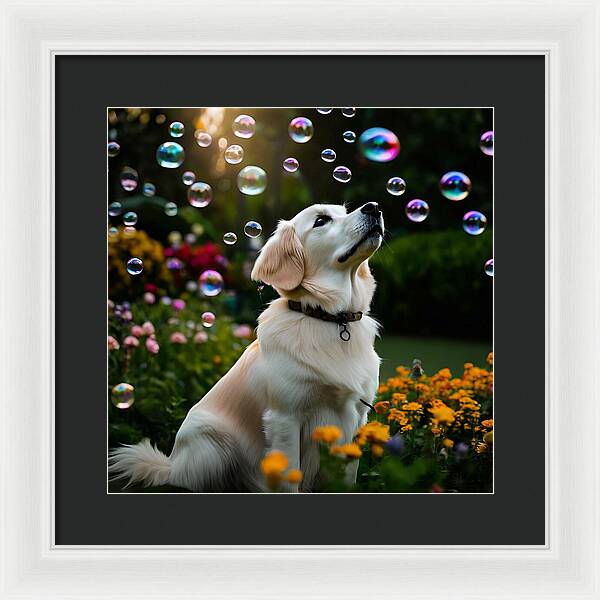 Bubbly Sunshine - Framed Print