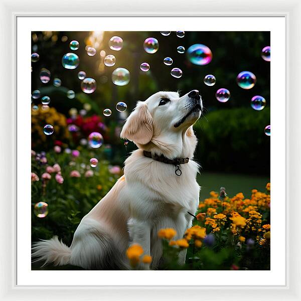 Bubbly Sunshine - Framed Print