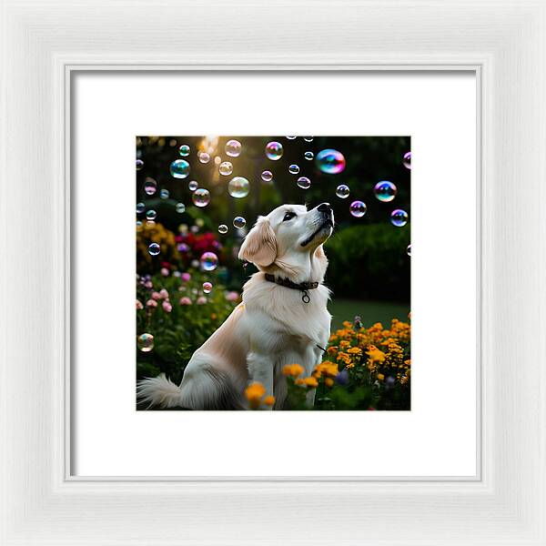 Bubbly Sunshine - Framed Print