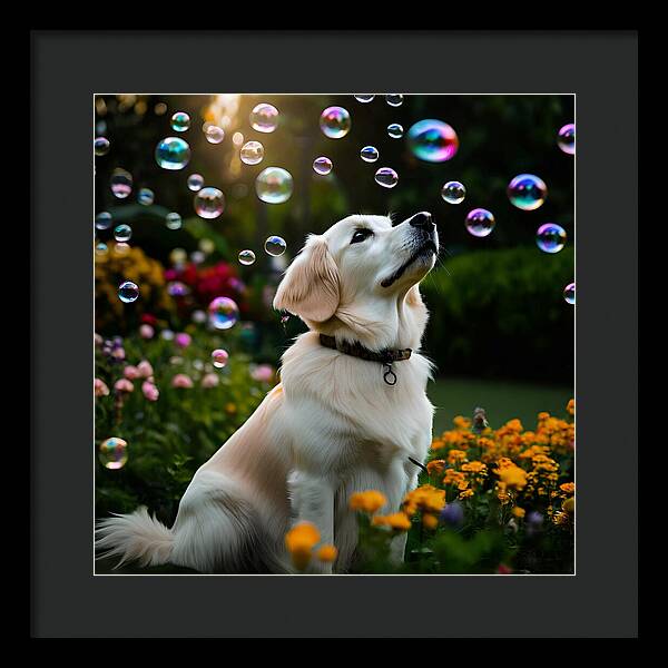 Bubbly Sunshine - Framed Print