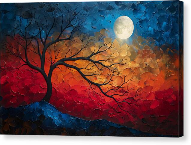 Burning Twilight - Canvas Print