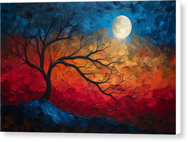 Burning Twilight - Canvas Print