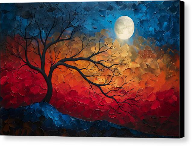 Burning Twilight - Canvas Print