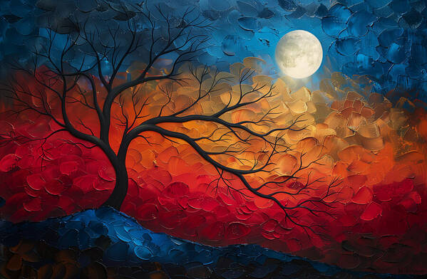 Burning Twilight - Art Print