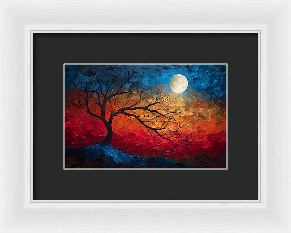 Burning Twilight - Framed Print