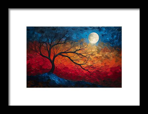 Burning Twilight - Framed Print