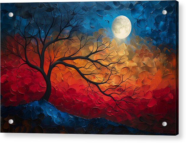 Burning Twilight - Acrylic Print