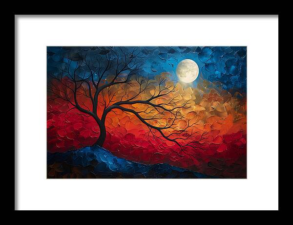 Burning Twilight - Framed Print