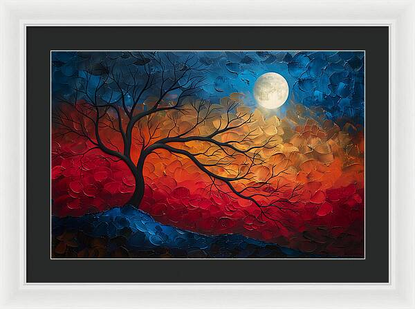 Burning Twilight - Framed Print