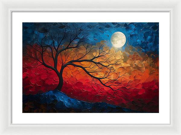 Burning Twilight - Framed Print