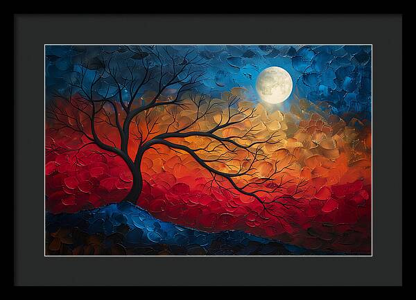 Burning Twilight - Framed Print